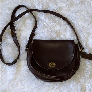 Vintage Coach Brown Glove Leather Watson 9981